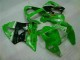 Abs Carenagem Kawasaki ZX6R 2000-2002 - Verde Preto Abs Carenagem Kawasaki ZX6R 2000-2002 - Verde Preto