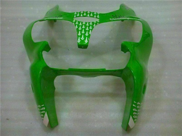 Abs Carenagem Kawasaki ZX6R 2000-2002 - Verde Preto Abs Carenagem Kawasaki ZX6R 2000-2002 - Verde Preto