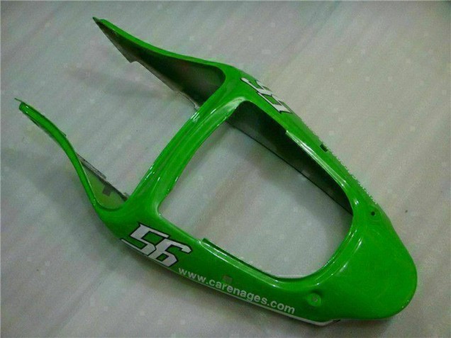 Abs Carenagem Kawasaki ZX6R 2000-2002 - Verde Preto Abs Carenagem Kawasaki ZX6R 2000-2002 - Verde Preto