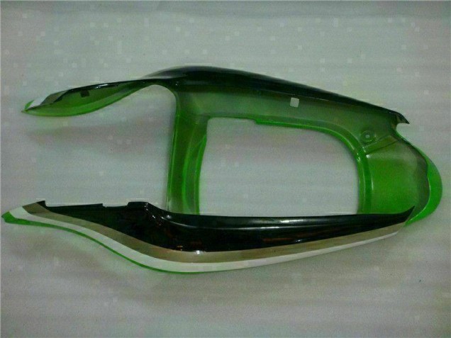 Abs Carenagem Kawasaki ZX6R 2000-2002 - Verde Preto Abs Carenagem Kawasaki ZX6R 2000-2002 - Verde Preto