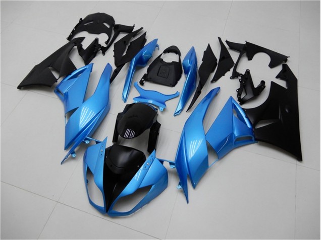 Abs Carenagem Kawasaki ZX6R 2009-2012 - Azul Preto Abs Carenagem Kawasaki ZX6R 2009-2012 - Azul Preto