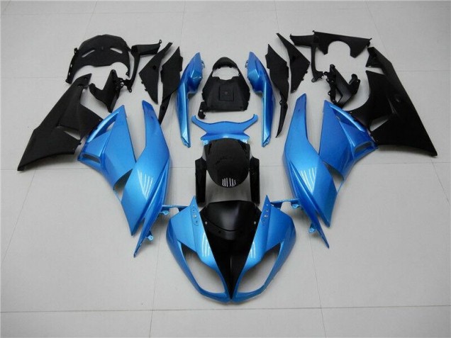 Abs Carenagem Kawasaki ZX6R 2009-2012 - Azul Preto Abs Carenagem Kawasaki ZX6R 2009-2012 - Azul Preto