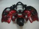 Abs Carenagem Suzuki GSXR 1300 Hayabusa 1996-2007 - Vermelho Preto Abs Carenagem Suzuki GSXR 1300 Hayabusa 1996-2007 - Vermelho Preto