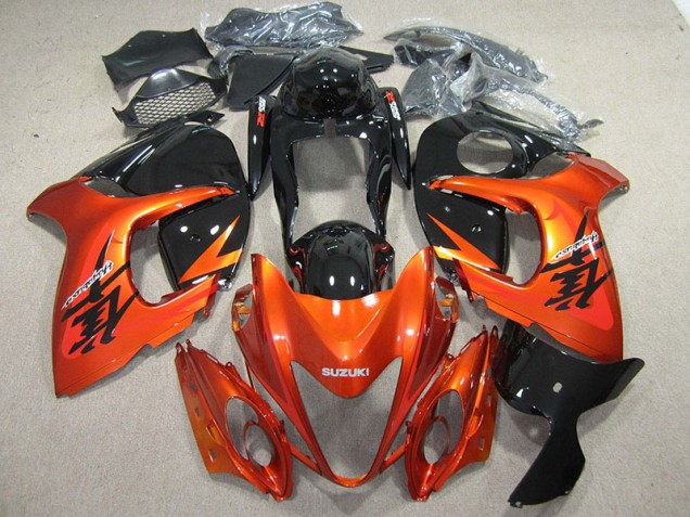 Abs Carenagem Suzuki GSXR 1300 Hayabusa 2008-2019 - Laranja Preto Abs Carenagem Suzuki GSXR 1300 Hayabusa 2008-2019 - Laranja Preto