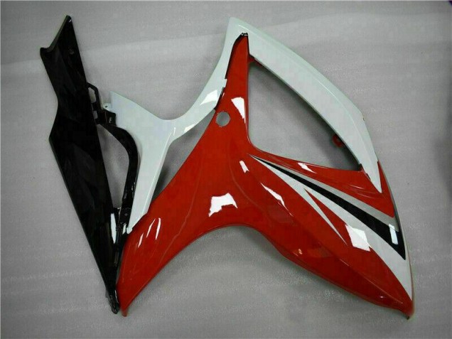 Abs Carenagem Suzuki GSXR 600 / 750 K6 2006-2007 - Vermelho Branco Abs Carenagem Suzuki GSXR 600 / 750 K6 2006-2007 - Vermelho Branco