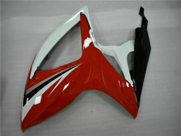Abs Carenagem Suzuki GSXR 600 / 750 K6 2006-2007 - Vermelho Branco Abs Carenagem Suzuki GSXR 600 / 750 K6 2006-2007 - Vermelho Branco