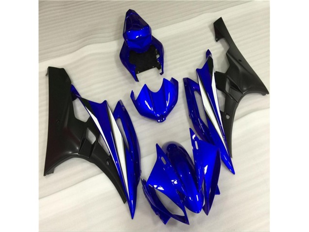 Abs Carenagem Yamaha R6 2006-2007 - Azul Preto Abs Carenagem Yamaha R6 2006-2007 - Azul Preto
