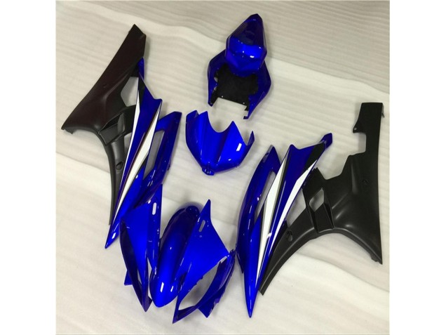 Abs Carenagem Yamaha R6 2006-2007 - Azul Preto Abs Carenagem Yamaha R6 2006-2007 - Azul Preto