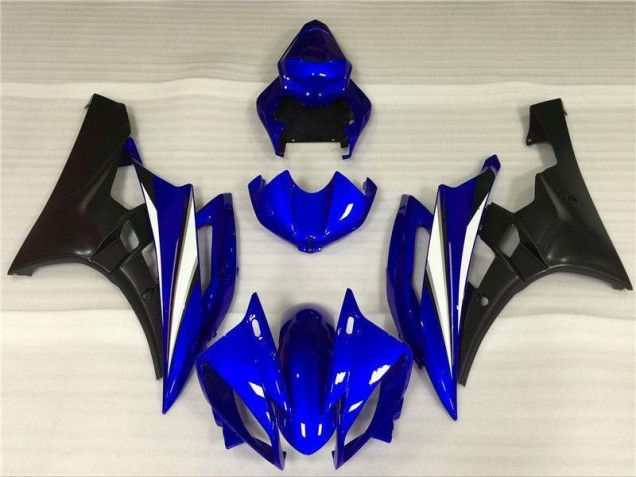 Abs Carenagem Yamaha R6 2006-2007 - Azul Preto Abs Carenagem Yamaha R6 2006-2007 - Azul Preto