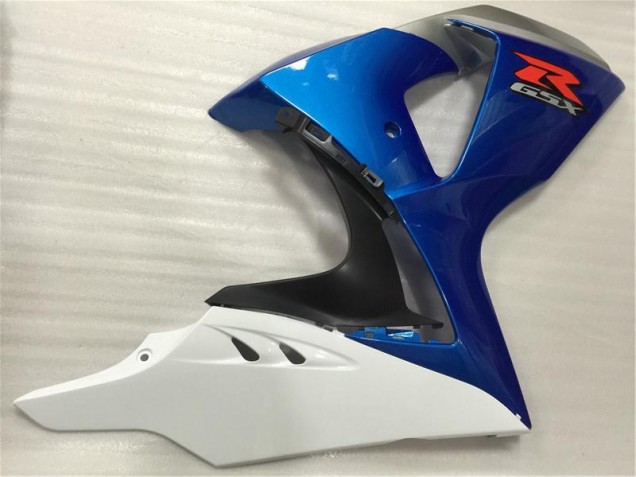 Abs Kit Carenagem & Plásticos Suzuki GSXR 1000 2017-2023 - Azul Branco Abs Kit Carenagem & Plásticos Suzuki GSXR 1000 2017-2023 - Azul Branco
