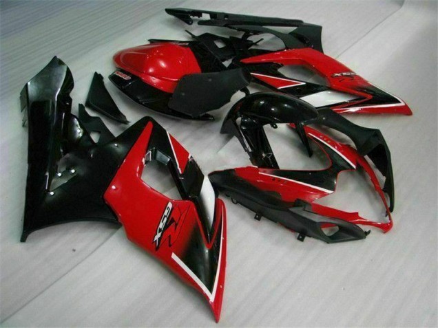 Abs Kit Carenagem & Plásticos Suzuki GSXR 1000 K5 2005-2006 - Vermelho Preto Abs Kit Carenagem & Plásticos Suzuki GSXR 1000 K5 2005-2006 - Vermelho Preto