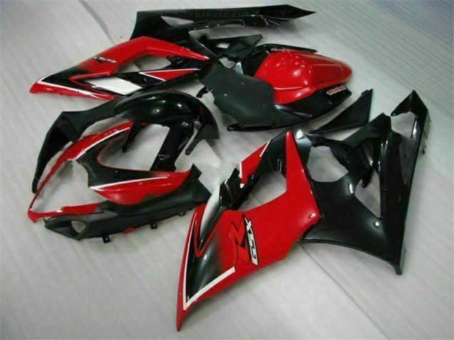 Abs Kit Carenagem & Plásticos Suzuki GSXR 1000 K5 2005-2006 - Vermelho Preto Abs Kit Carenagem & Plásticos Suzuki GSXR 1000 K5 2005-2006 - Vermelho Preto