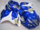 Abs Kit Carenagem & Plásticos Suzuki GSXR 1300 Hayabusa 2008-2019 - Azul Branco Abs Kit Carenagem & Plásticos Suzuki GSXR 1300 Hayabusa 2008-2019 - Azul Branco