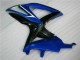 Abs Kit Carenagem & Plásticos Suzuki GSXR 600 / 750 K8 2008-2010 - Azul Preto Abs Kit Carenagem & Plásticos Suzuki GSXR 600 / 750 K8 2008-2010 - Azul Preto
