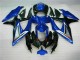 Abs Kit Carenagem & Plásticos Suzuki GSXR 600 / 750 K8 2008-2010 - Azul Preto Abs Kit Carenagem & Plásticos Suzuki GSXR 600 / 750 K8 2008-2010 - Azul Preto