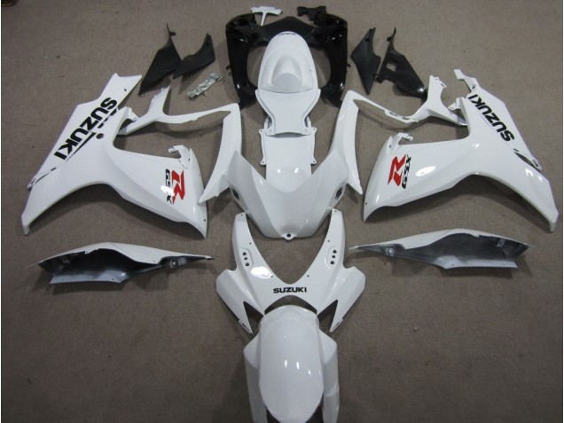 Abs Kit Carenagem & Plásticos Suzuki GSXR 600 K6 2006-2007 - Branco Abs Kit Carenagem & Plásticos Suzuki GSXR 600 K6 2006-2007 - Branco