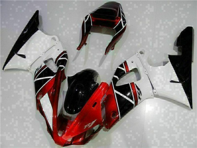 Abs Kit Carenagem & Plásticos Yamaha R1 2000-2001 - Vermelho Abs Kit Carenagem & Plásticos Yamaha R1 2000-2001 - Vermelho