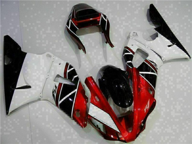 Abs Kit Carenagem & Plásticos Yamaha R1 2000-2001 - Vermelho Abs Kit Carenagem & Plásticos Yamaha R1 2000-2001 - Vermelho
