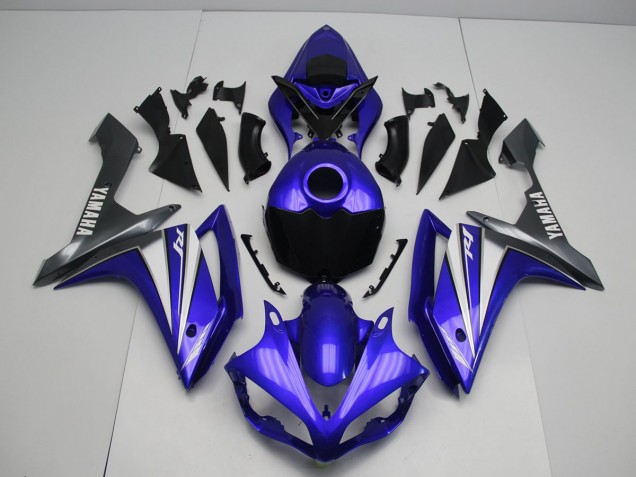 Abs Kit Carenagem & Plásticos Yamaha R1 2007-2008 - Azul Branco Abs Kit Carenagem & Plásticos Yamaha R1 2007-2008 - Azul Branco
