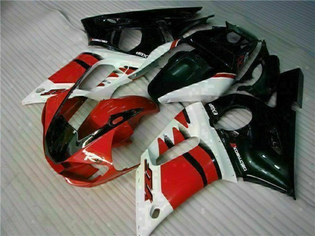 Abs Kit Carenagem & Plásticos Yamaha R6 1998-2002 - Vermelho Preto Abs Kit Carenagem & Plásticos Yamaha R6 1998-2002 - Vermelho Preto