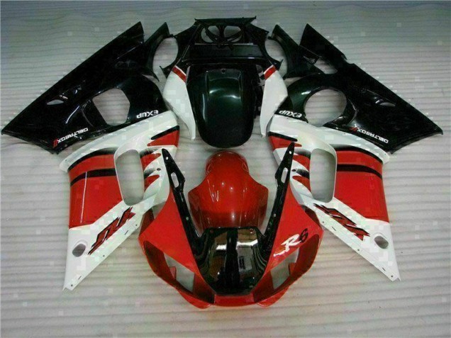 Abs Kit Carenagem & Plásticos Yamaha R6 1998-2002 - Vermelho Preto Abs Kit Carenagem & Plásticos Yamaha R6 1998-2002 - Vermelho Preto