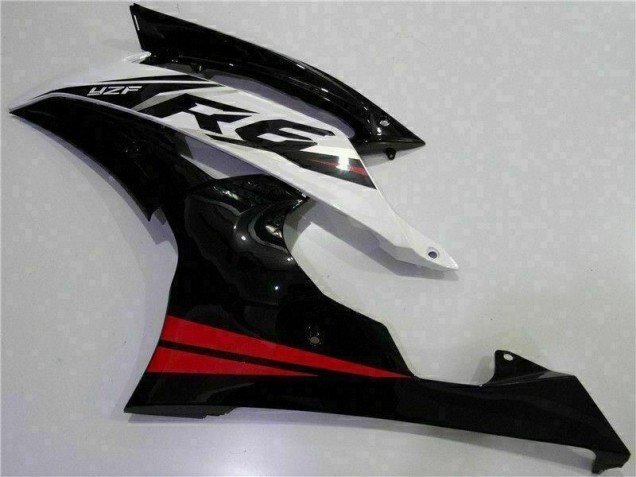 Abs Kit Carenagem & Plásticos Yamaha R6 2008-2016 - Vermelho Preto Abs Kit Carenagem & Plásticos Yamaha R6 2008-2016 - Vermelho Preto