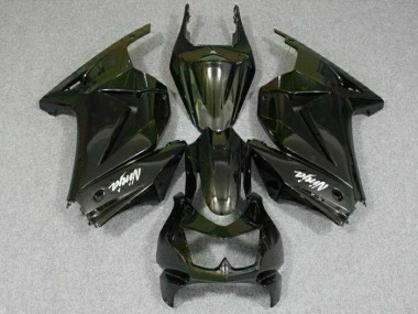 Abs Kit Completos Carenagem Kawasaki EX250 2008-2012 - Preto