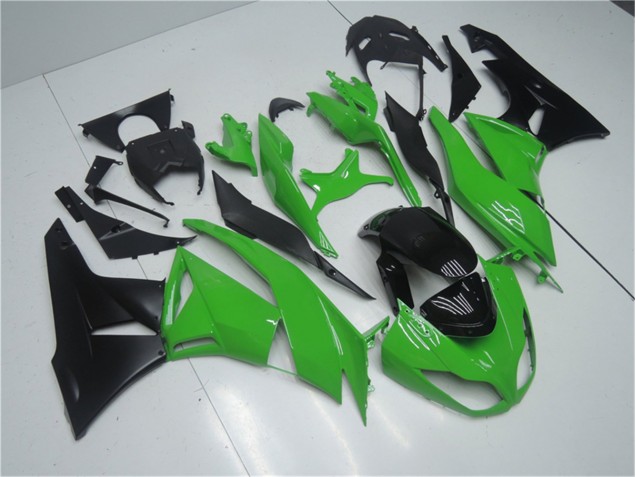 Abs Kit Completos Carenagem Kawasaki ZX6R 2009-2012 - Verde Preto Abs Kit Completos Carenagem Kawasaki ZX6R 2009-2012 - Verde Preto