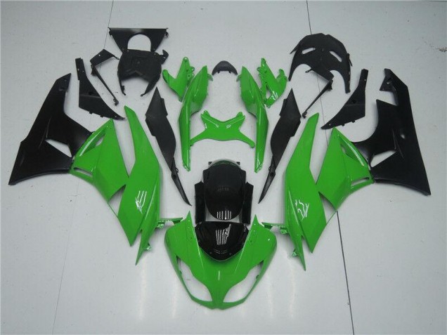 Abs Kit Completos Carenagem Kawasaki ZX6R 2009-2012 - Verde Preto Abs Kit Completos Carenagem Kawasaki ZX6R 2009-2012 - Verde Preto