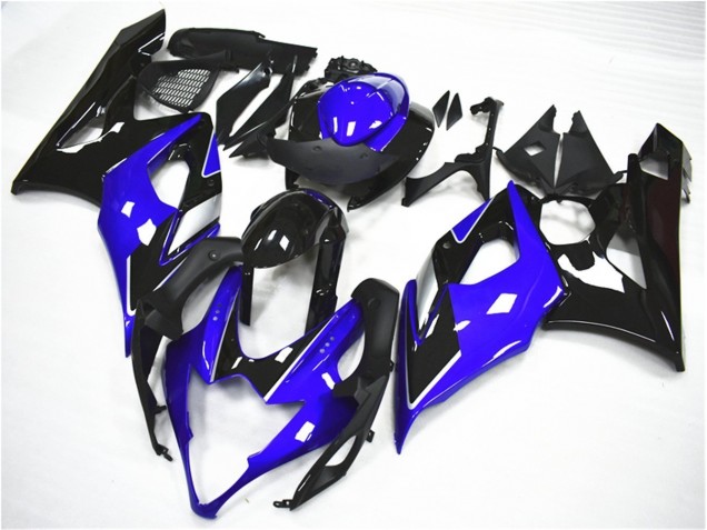 Abs Kit Completos Carenagem Suzuki GSXR 1000 K7 2007-2008 - Azul Preto Abs Kit Completos Carenagem Suzuki GSXR 1000 K7 2007-2008 - Azul Preto