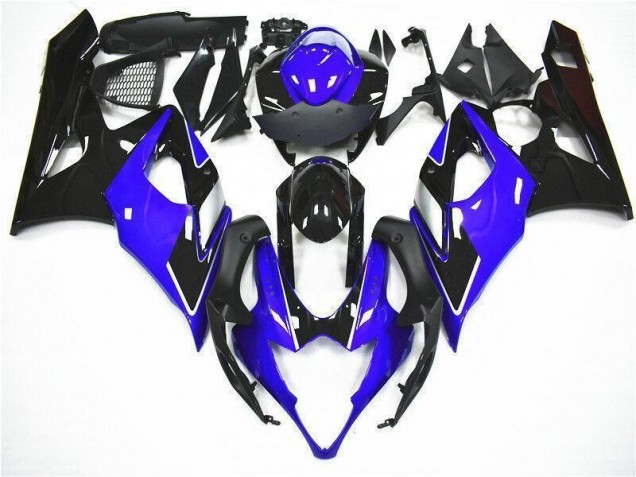 Abs Kit Completos Carenagem Suzuki GSXR 1000 K7 2007-2008 - Azul Preto Abs Kit Completos Carenagem Suzuki GSXR 1000 K7 2007-2008 - Azul Preto