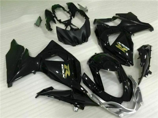 Abs Kit Completos Carenagem Suzuki GSXR 1000 K9 2009-2016 - Preto