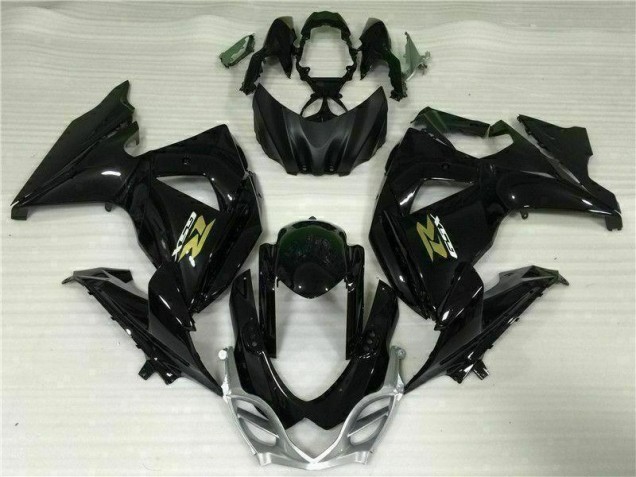 Abs Kit Completos Carenagem Suzuki GSXR 1000 K9 2009-2016 - Preto