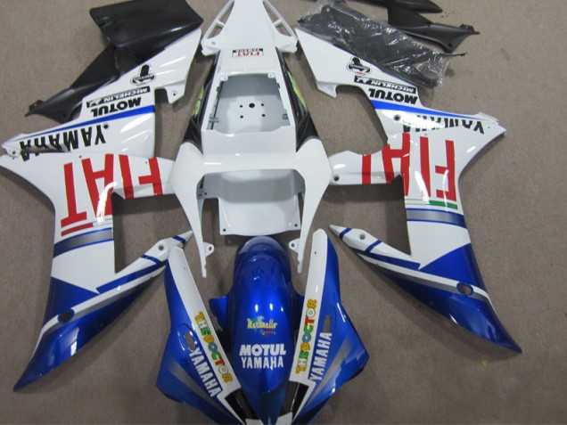 Abs Kit Completos Carenagem Yamaha R1 2002-2003 - Azul Branco Motul Fiat Abs Kit Completos Carenagem Yamaha R1 2002-2003 - Azul Branco Motul Fiat