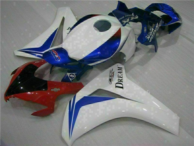 Abs Kits Carenagem Honda CBR 1000RR 2008-2011 - Branco Azul