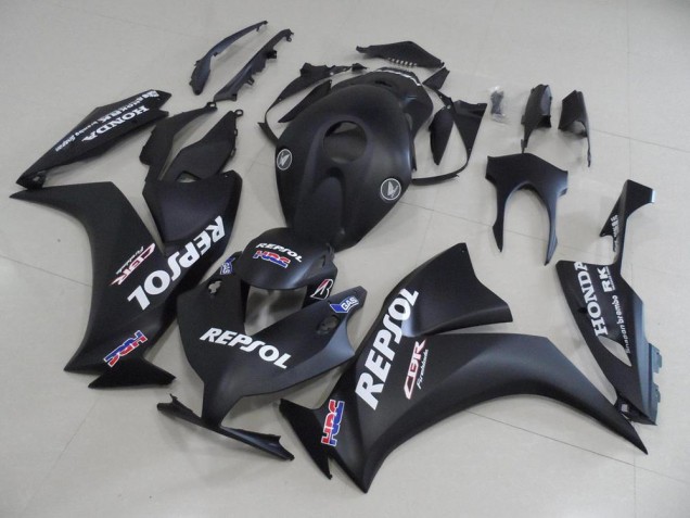 Abs Kits Carenagem Honda CBR 1000RR 2012-2016 - Preto Fosco Repsol Abs Kits Carenagem Honda CBR 1000RR 2012-2016 - Preto Fosco Repsol