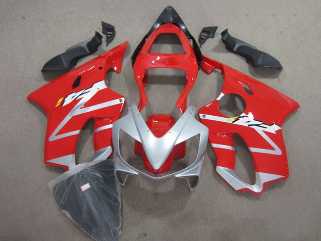 Abs Kits Carenagem Honda CBR 600 F4i 2001-2003 - Vermelho Prata Abs Kits Carenagem Honda CBR 600 F4i 2001-2003 - Vermelho Prata
