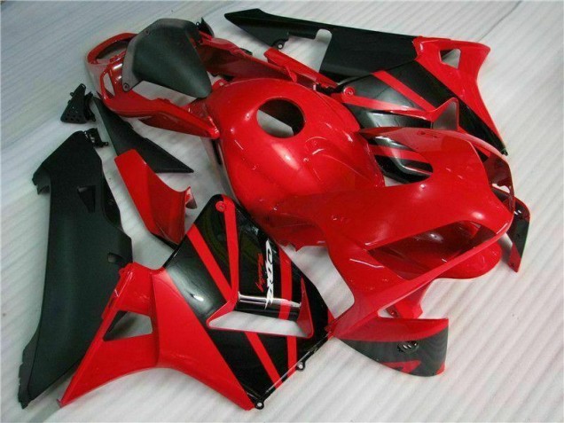 Abs Kits Carenagem Honda CBR 600RR 2003-2004 - Vermelho Preto Abs Kits Carenagem Honda CBR 600RR 2003-2004 - Vermelho Preto