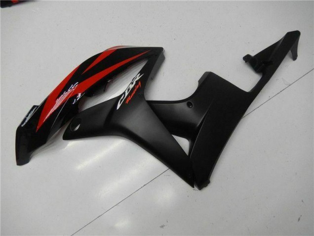 Abs Kits Carenagem Honda CBR 600RR 2007-2008 - Preto Vermelho