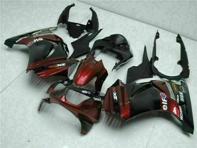 Abs Kits Carenagem Kawasaki EX250 2008-2012 - Preto Abs Kits Carenagem Kawasaki EX250 2008-2012 - Preto