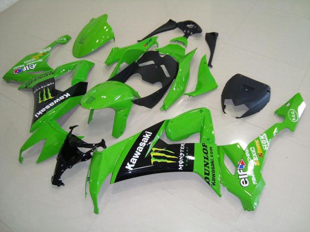 Abs Kits Carenagem Kawasaki ZX10R 2008-2010 - Verde Monster Abs Kits Carenagem Kawasaki ZX10R 2008-2010 - Verde Monster
