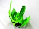 Abs Kits Carenagem Kawasaki ZX6R 2000-2002 - Verde Preto Branco Abs Kits Carenagem Kawasaki ZX6R 2000-2002 - Verde Preto Branco
