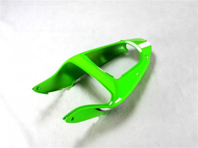 Abs Kits Carenagem Kawasaki ZX6R 2000-2002 - Verde Preto Branco Abs Kits Carenagem Kawasaki ZX6R 2000-2002 - Verde Preto Branco