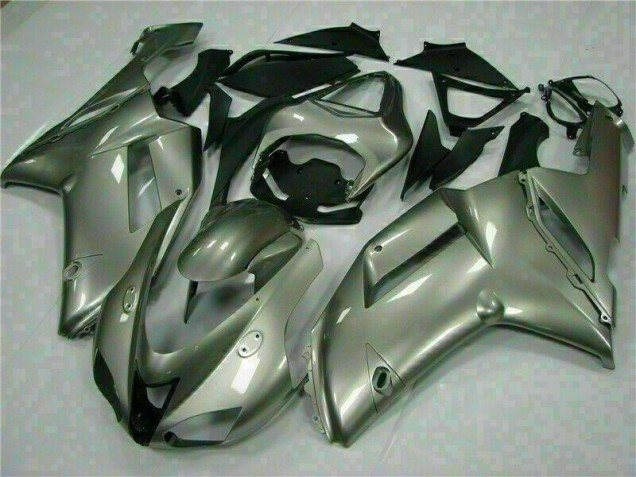 Abs Kits Carenagem Kawasaki ZX6R 2007-2008 - Prata Abs Kits Carenagem Kawasaki ZX6R 2007-2008 - Prata
