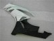 Abs Kits Carenagem Kawasaki ZX6R 2009-2012 - Branco Preto Abs Kits Carenagem Kawasaki ZX6R 2009-2012 - Branco Preto