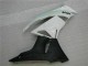 Abs Kits Carenagem Kawasaki ZX6R 2009-2012 - Branco Preto Abs Kits Carenagem Kawasaki ZX6R 2009-2012 - Branco Preto