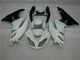 Abs Kits Carenagem Kawasaki ZX6R 2009-2012 - Branco Preto Abs Kits Carenagem Kawasaki ZX6R 2009-2012 - Branco Preto