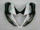 Abs Kits Carenagem Suzuki GSXR 1000 K5 2005-2006 - Branco Preto Abs Kits Carenagem Suzuki GSXR 1000 K5 2005-2006 - Branco Preto