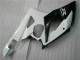 Abs Kits Carenagem Suzuki GSXR 1000 K5 2005-2006 - Branco Preto Abs Kits Carenagem Suzuki GSXR 1000 K5 2005-2006 - Branco Preto