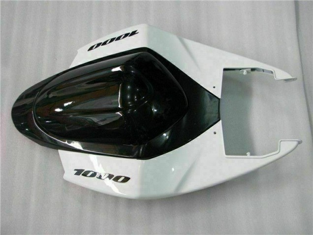 Abs Kits Carenagem Suzuki GSXR 1000 K5 2005-2006 - Branco Preto Abs Kits Carenagem Suzuki GSXR 1000 K5 2005-2006 - Branco Preto
